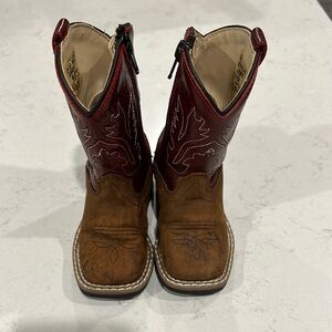 Toddler Boy Old West cowboy boots size 4